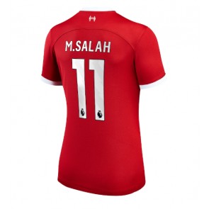 Liverpool Mohamed Salah #11 Koszulka Podstawowych Kobiety 2023-24 Krótki Rękaw